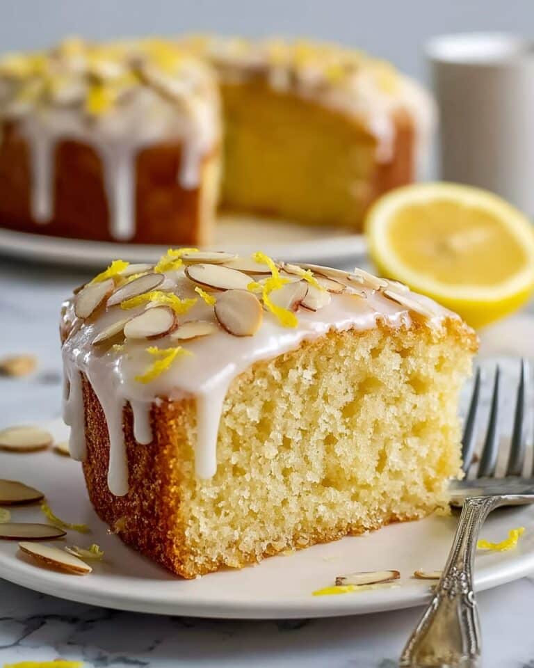 Delightfully Zesty Flourless Lemon Almond Cake Recipe