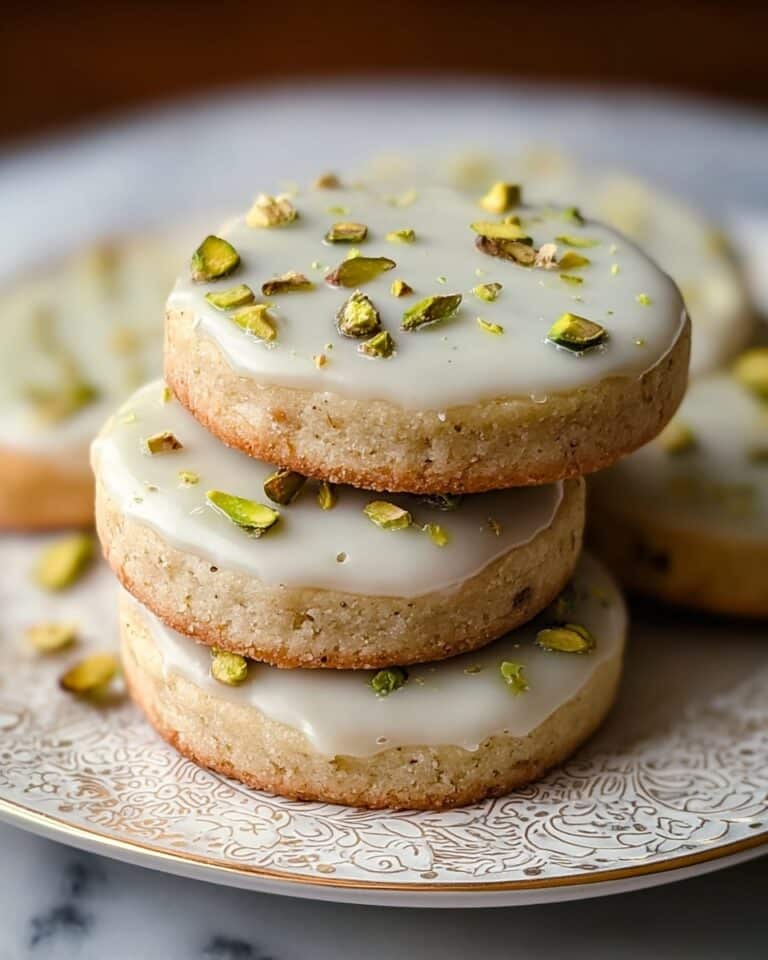 Delicious Pistachio Shortbread Cookies for Irresistible Treats Recipe