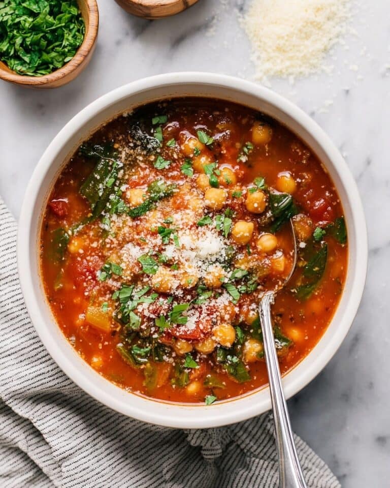 Italian Chickpea Soup Recipe