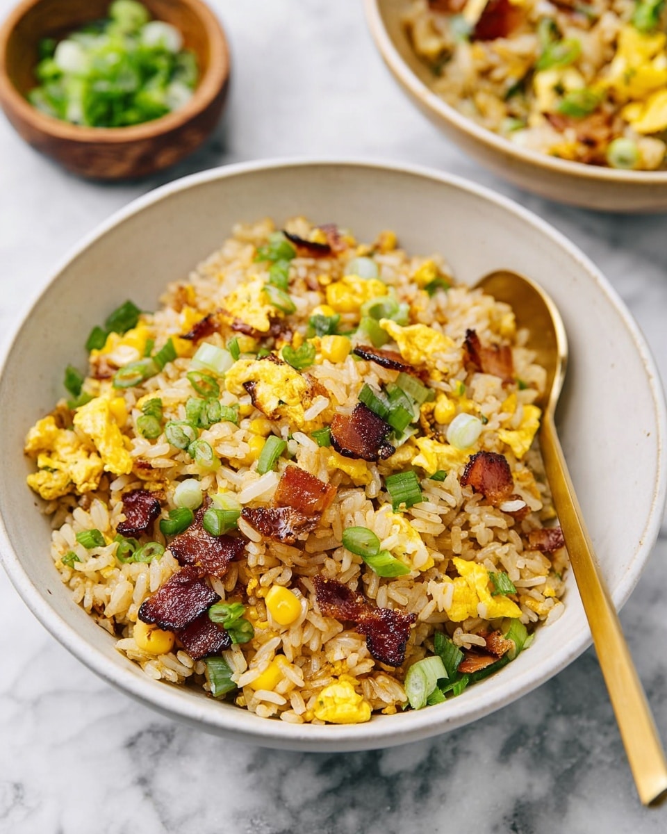 Breakfast Fried Rice Recipe - Recipe Image