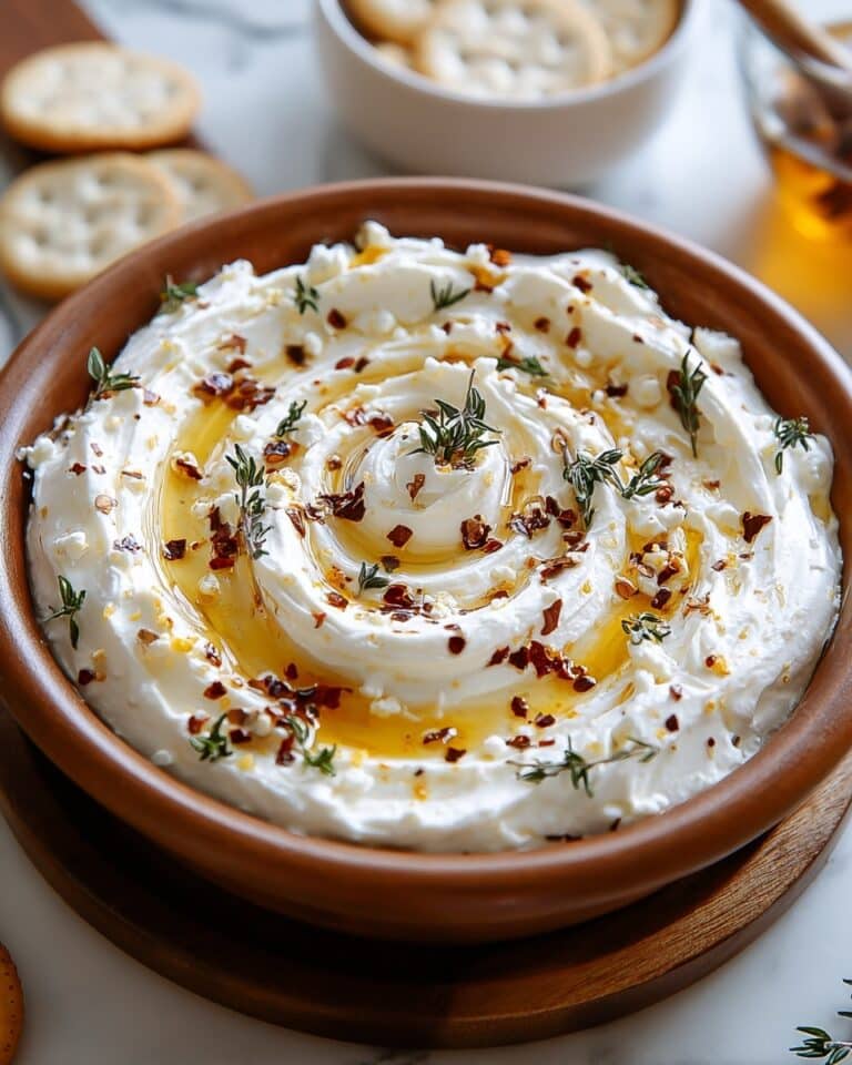 Spicy Ricotta Dip with Hot Honey Recipe