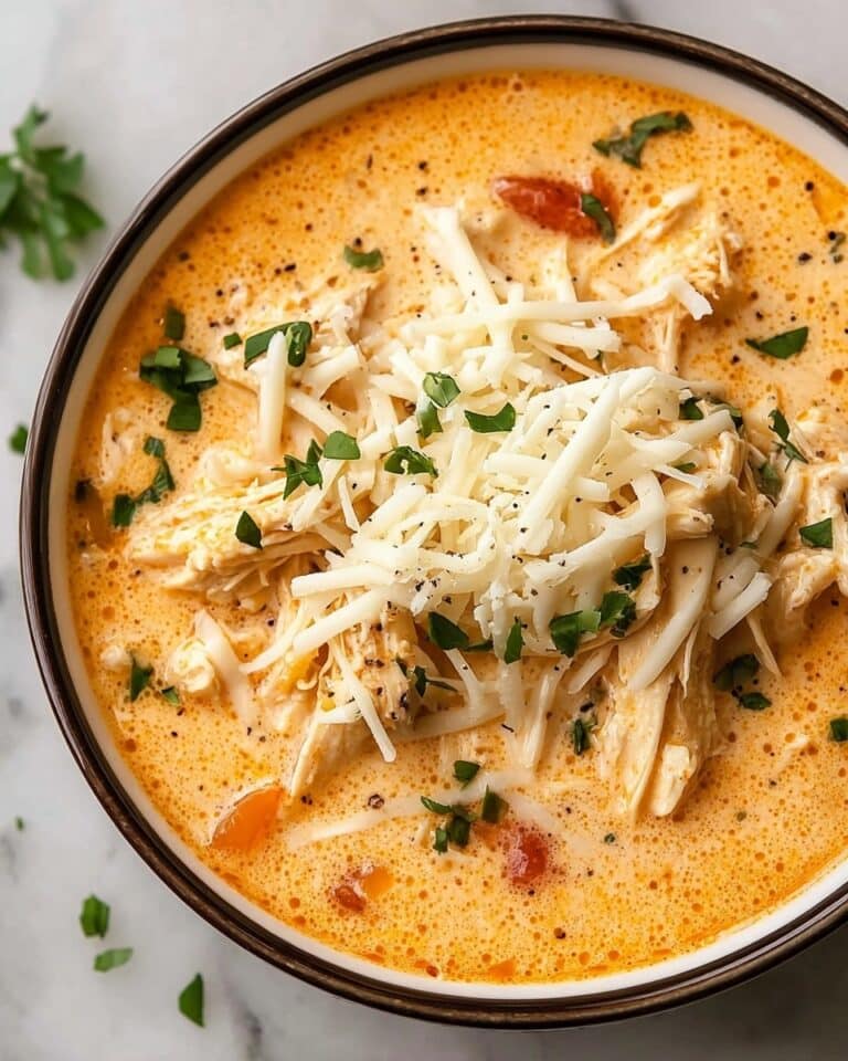 Crock Pot Creamy Chicken Parmesan Soup Recipe