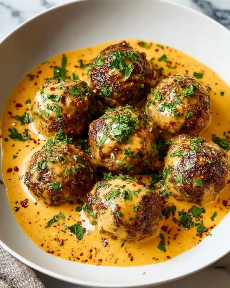 Spicy Keto Meatballs in Cream Sauce Recipe