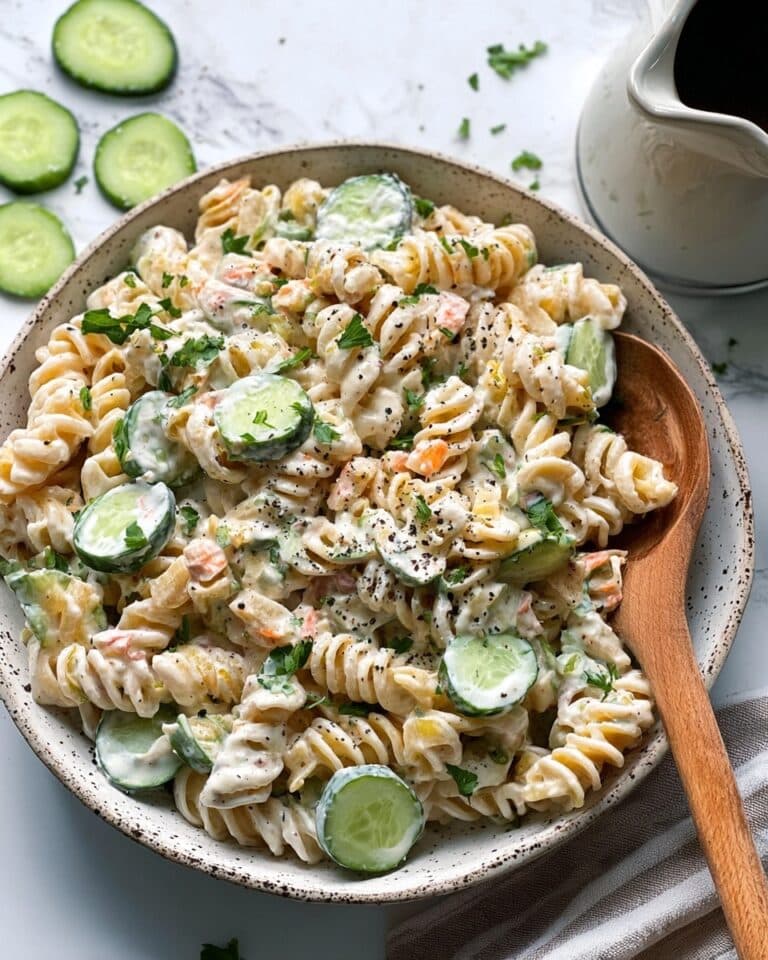 Tzatziki Pasta Salad Recipe