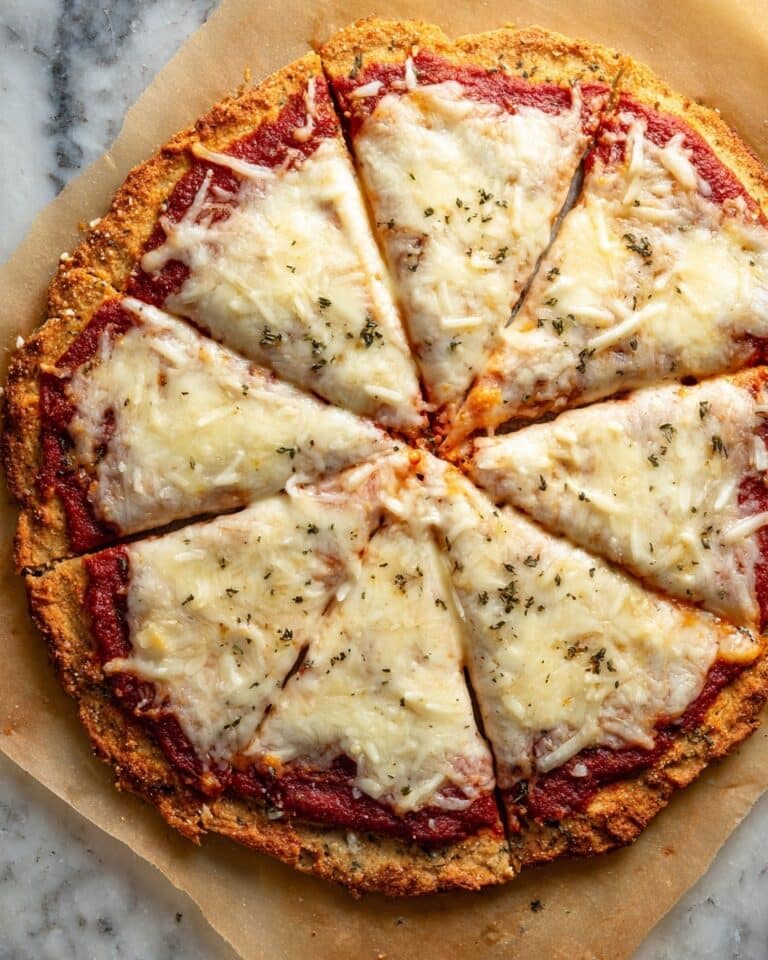 3-Ingredient Cottage Cheese Pizza Crust Recipe
