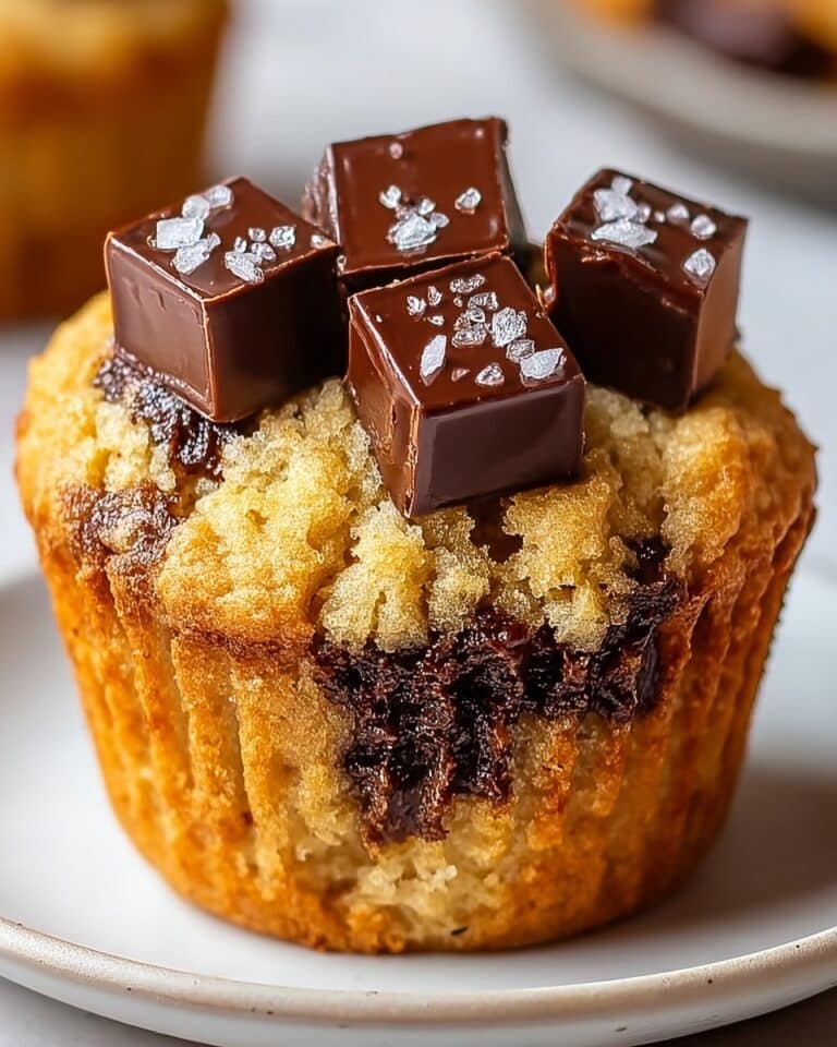 Indulgent Salted Caramel Chocolate Chunk Muffins to Savor Recipe
