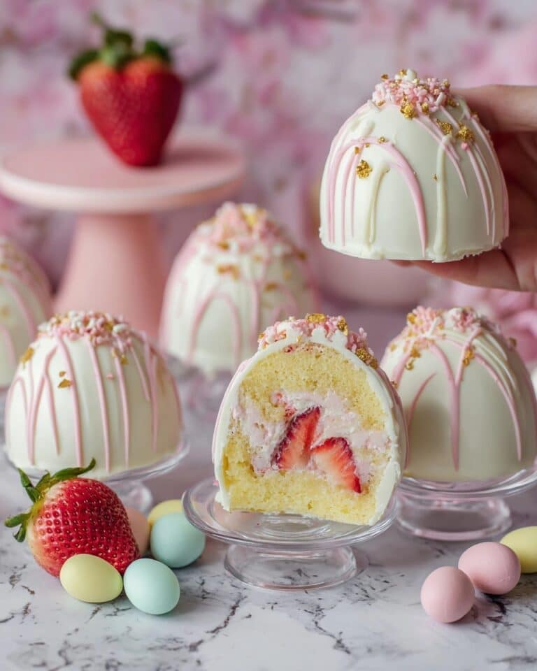 Strawberry Shortcake Easter Egg Bombs – A Decadent Spring Treat Recipe