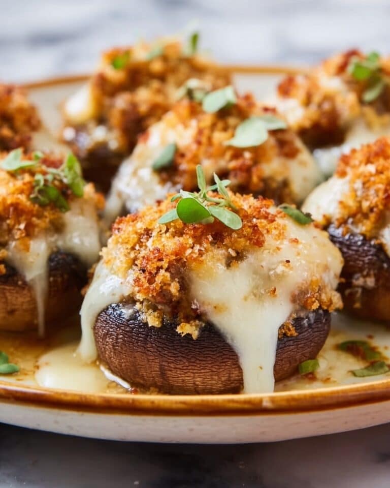 Longhorn Stuffed Mushrooms Recipe