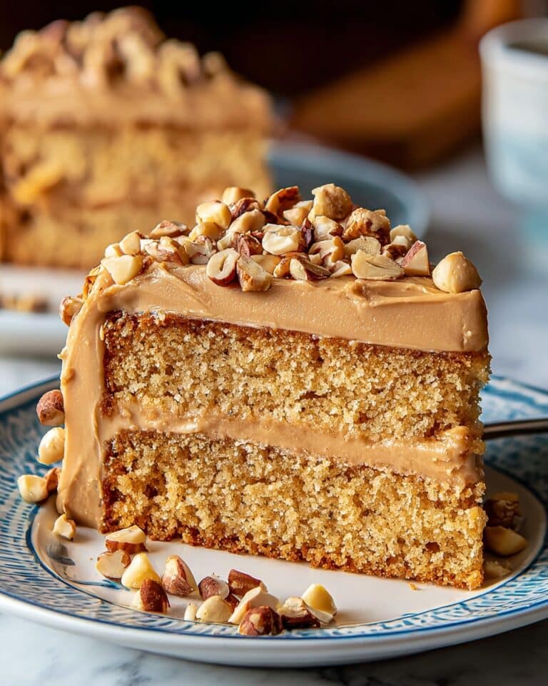 Old-Fashioned Peanut Butter Cake Recipe