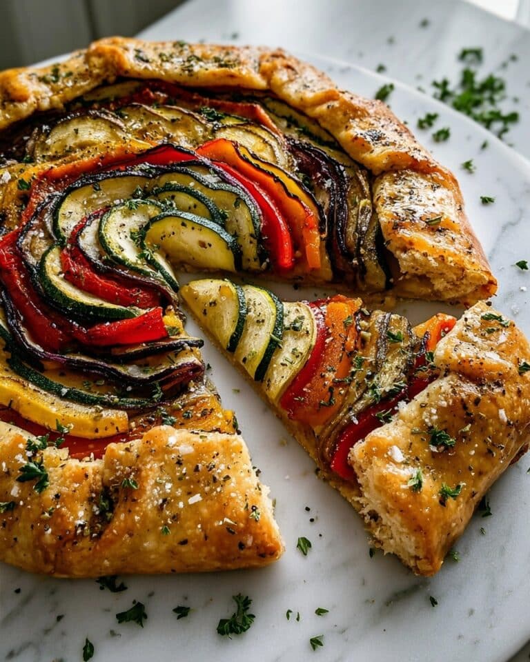 Mediterranean Vegetable Galette Recipe