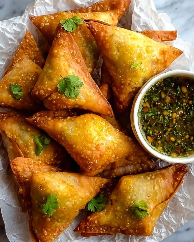 Irresistible Potato Samosas: Crunchy Bites for Any Occasion Recipe
