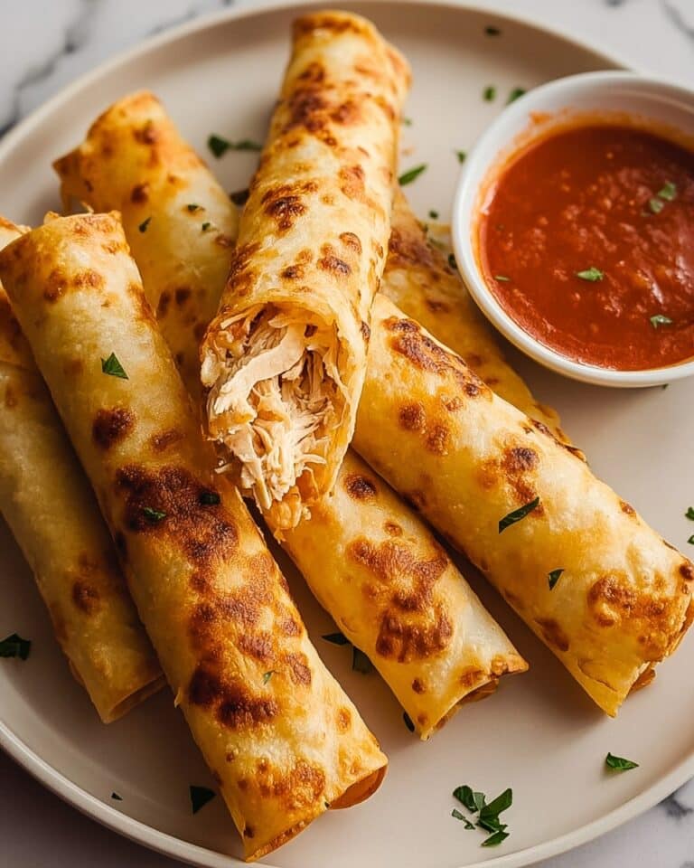 Crispy Chicken Taquitos Recipe