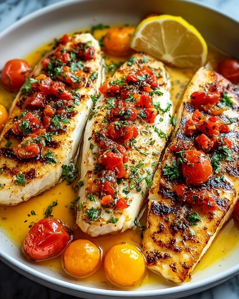 The Best Mediterranean Baked Fish! Easy Recipe