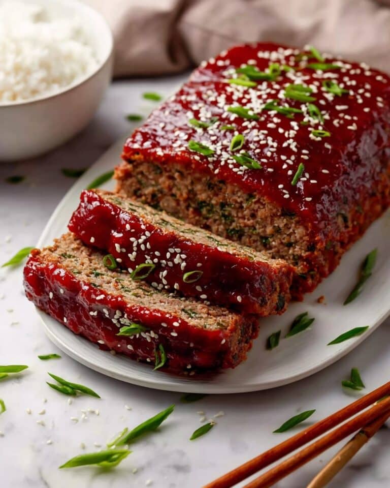 Asian-Inspired Korean Meatloaf Recipe