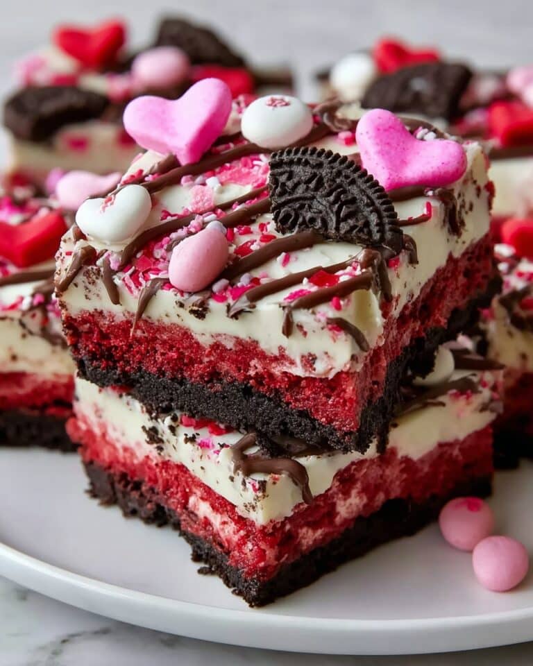 Valentine’s Day Oreo Cookie Bark Recipe