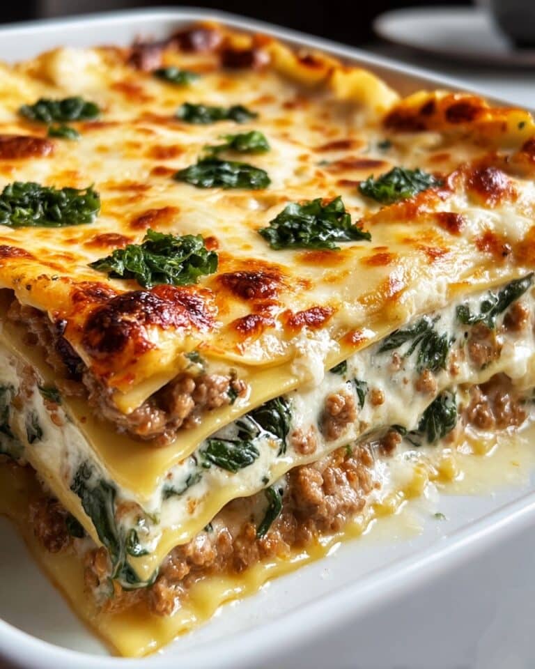 Creamy White Keto Lasagna: A Low-Carb Family Favorite Recipe